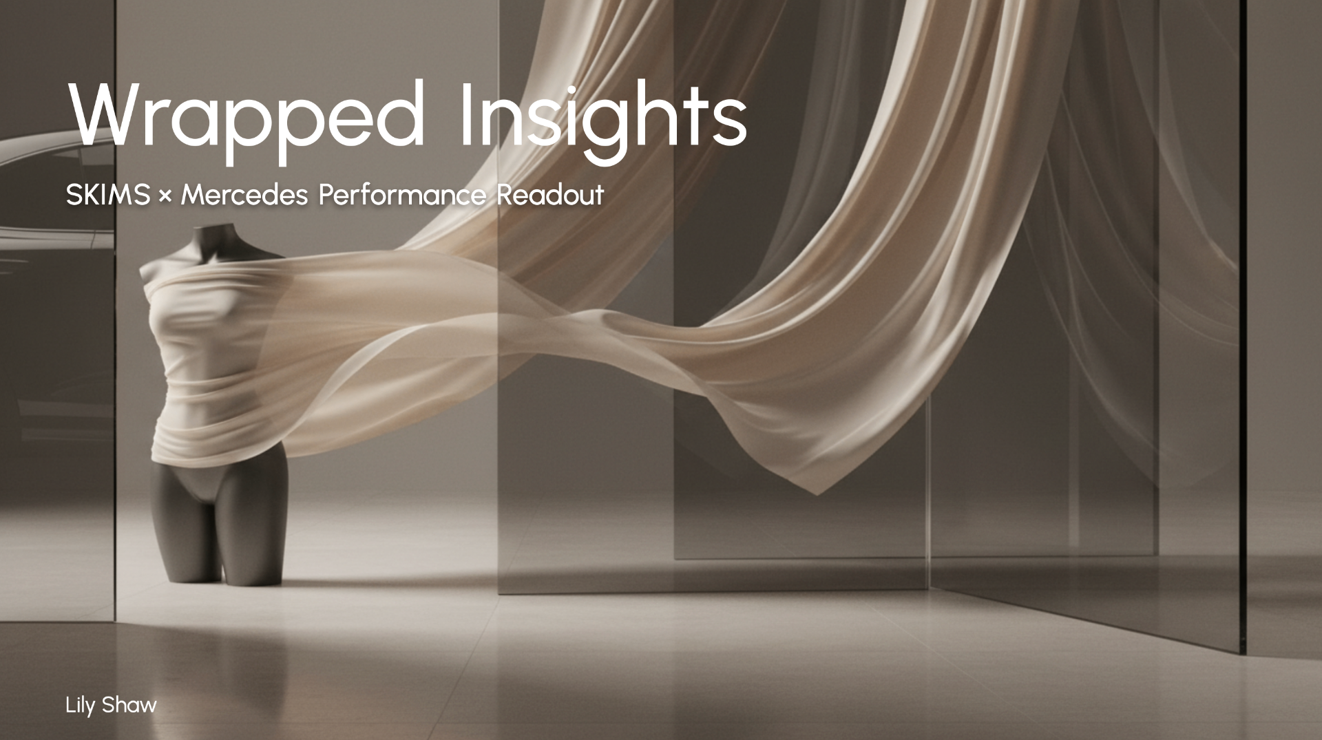 Wrapped Insights title slide