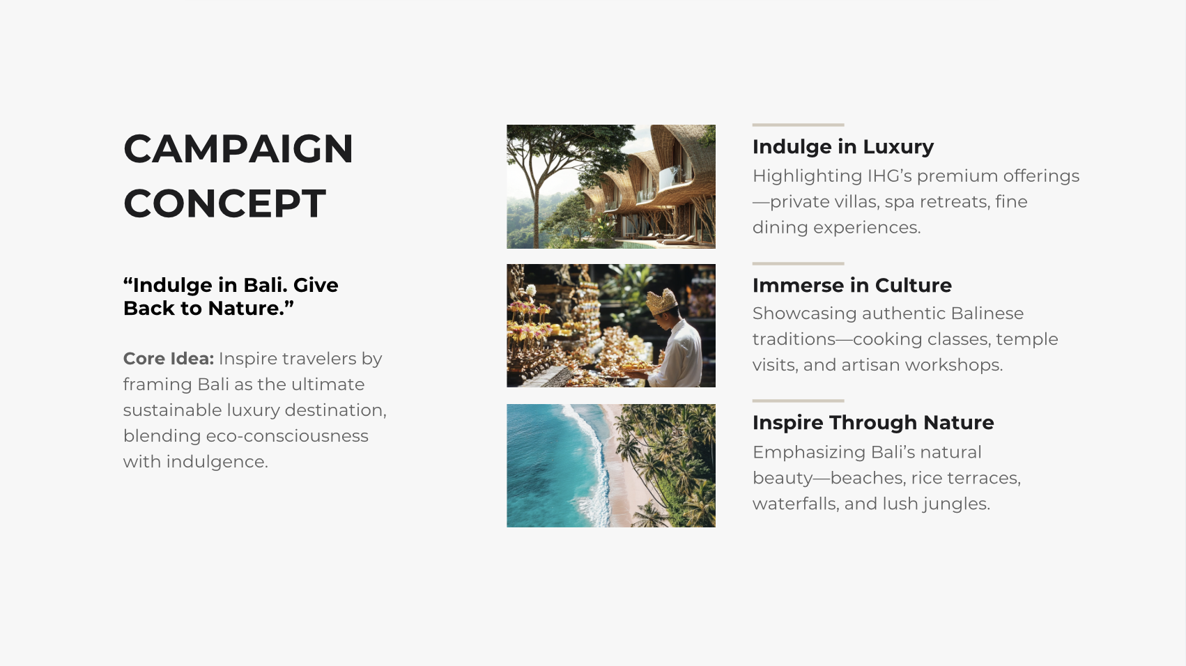 Campaign concept slide